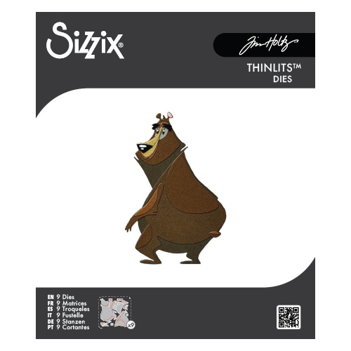 Sizzix Thinlits Die Set - Mini Theodore Colorize by Tim Holtz