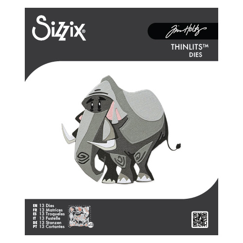 Sizzix Thinlits Die Set - Mini Clarence Colorize by Tim Holtz