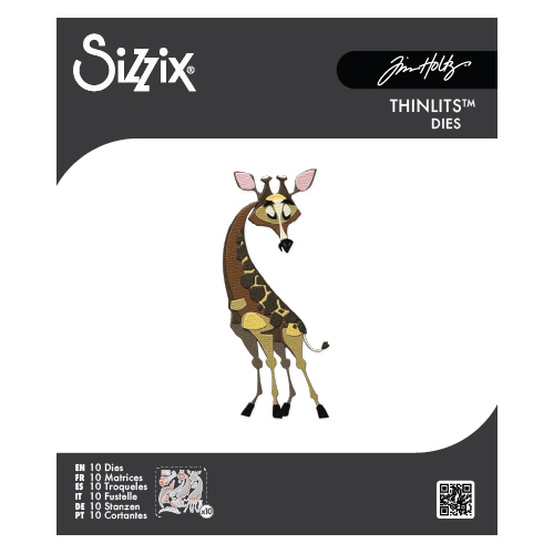 Sizzix Thinlits Die Set - Mini Gertrude Colorize by Tim Holtz