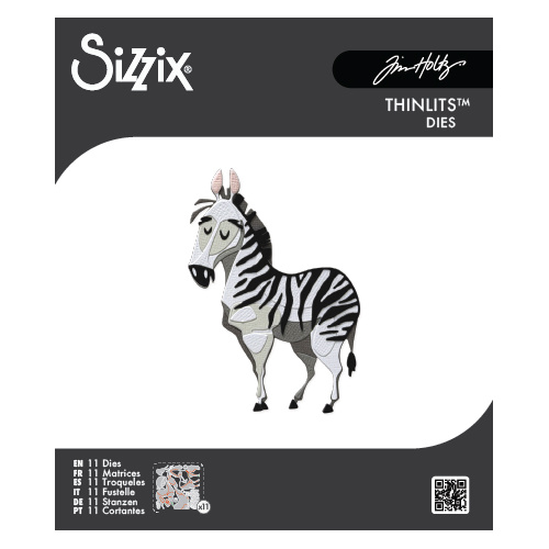 Sizzix Thinlits Die Set - Mini Winifred Colorize by Tim Holtz