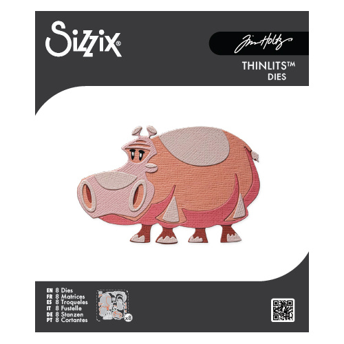 Sizzix Thinlits Die Set - Mini Bernice Colorize by Tim Holtz