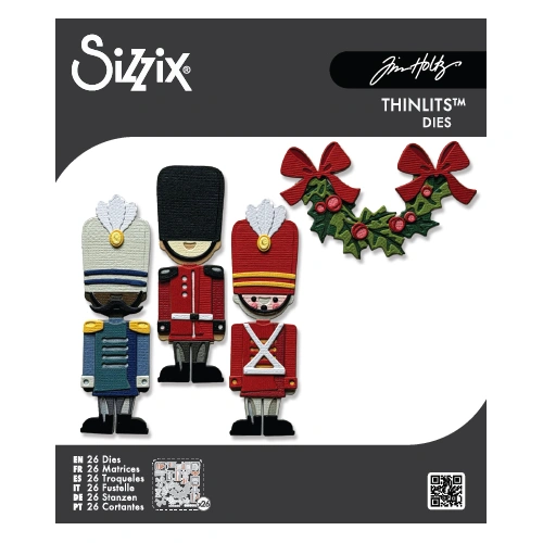 Sizzix Thinlits Die Set 26PK Yuletide Harvey by Tim Holtz