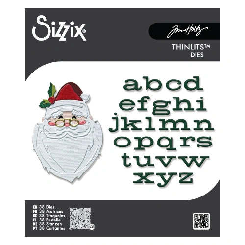 Sizzix Thinlits Die Set 38PK Vault Letter to Santa by Tim Holtz