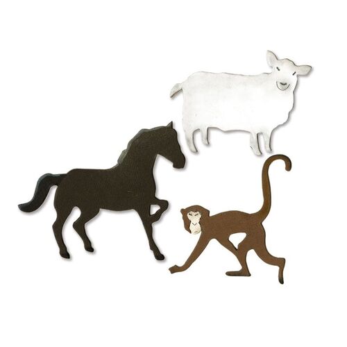 Sizzix Chinese New Year Animals #3 Bigz Die