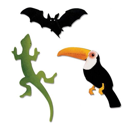 Sizzix Bat Lizard & Toucan Bigz Die