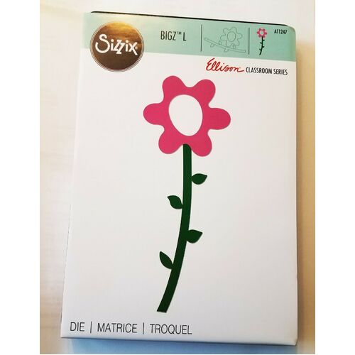 Sizzix Flower w/Stem Bigz L Die 