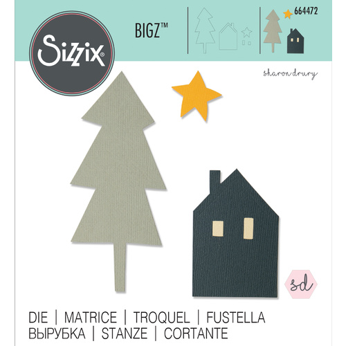 Sizzix Bigz Die Nordic Scene by Sharon Drury