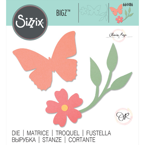 Sizzix Bigz Die Garden Wings by Olivia Rose
