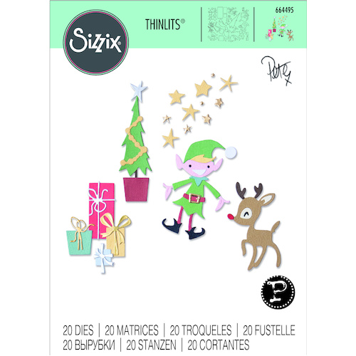 Sizzix Thinlits Die Santa's Workshop by Pete Hughes