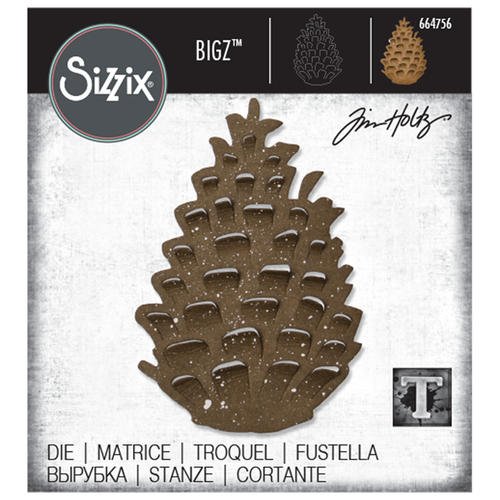 Sizzix Bigz Die Pinecone by Tim Holtz