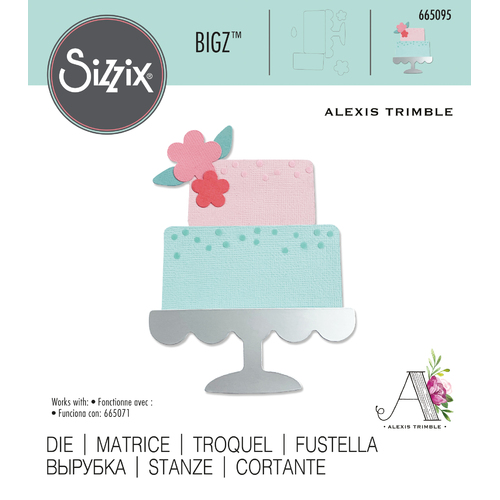Sizzix Bigz Die - Celebration Cake by Alexis Trimble