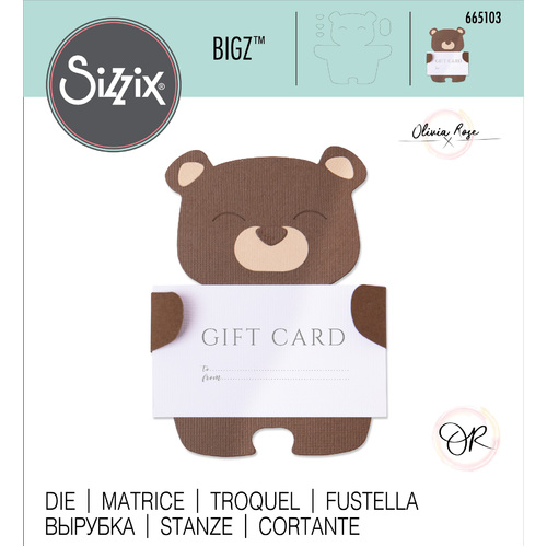 Sizzix Bigz Die - Teddy Treats by Olivia Rose