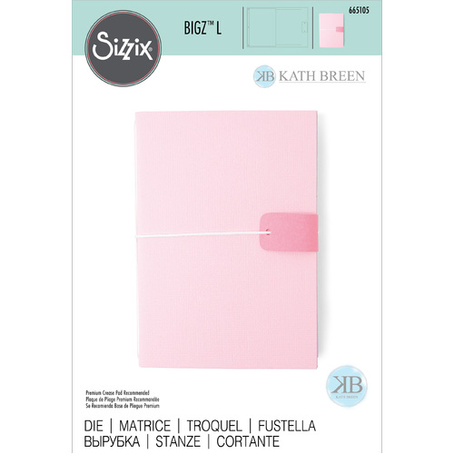 Sizzix Bigz L Die - Diary by Kath Breen