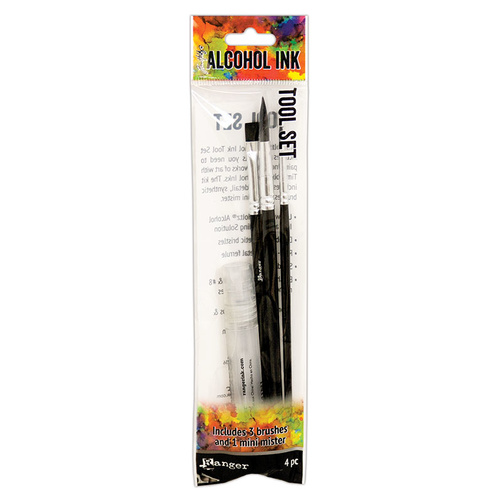 Tim Holtz Alcohol Ink Tool Set 4pc by Tim Holtz