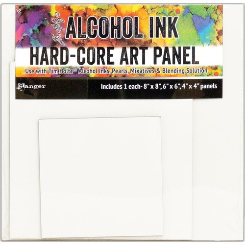 Tim Holtz Alcohol Ink Hard Core Art Panels Square