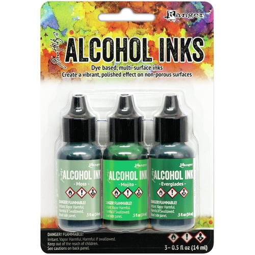 Tim Holtz Mint/Green Spectrum Alcohol Ink Kit