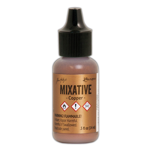 Tim Holtz Alcohol Ink - Copper Metallic Mixative  