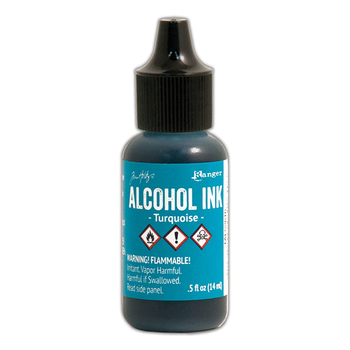 Tim Holtz Turquoise Alcohol Ink