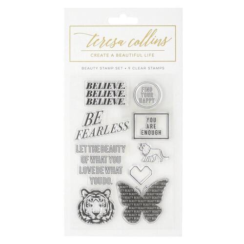 Teresa Collins Beauty Empowerment Stamp