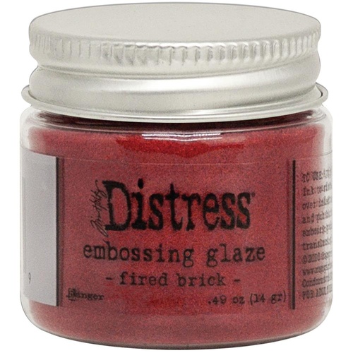 Tim Holtz Fired Brick Distress Embossing Glaze 