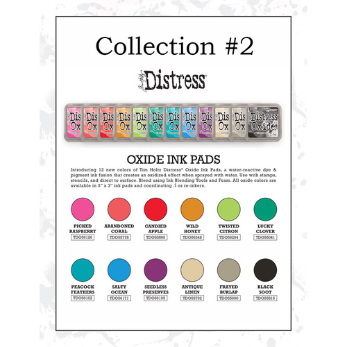 Tim Holtz Distress Oxide Ink Pad Collection Release #2