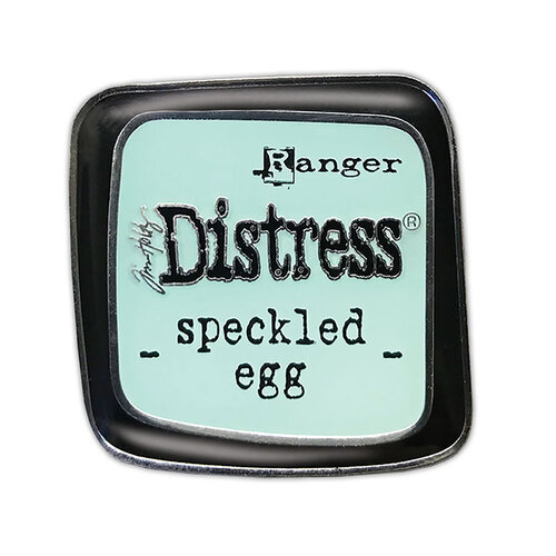 Tim Holtz Speckled Egg Distress Enamel Collector Pin 