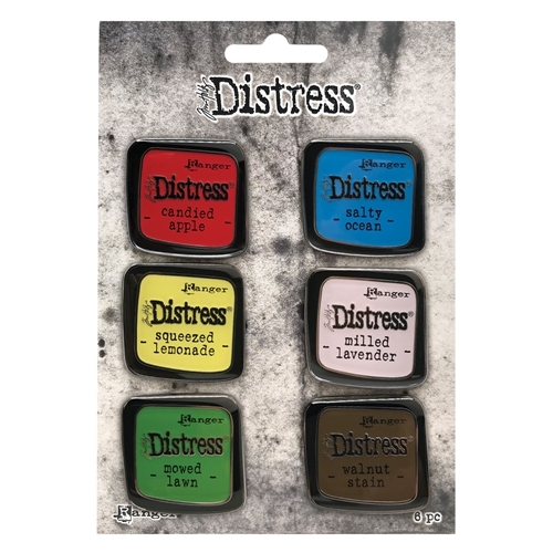 Tim Holtz Distress Enamel Collector Pin Set #5