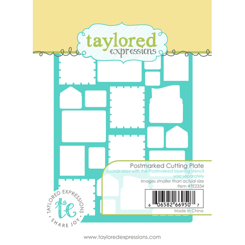 Taylored Expressions Postmarked Cutting Plate Die