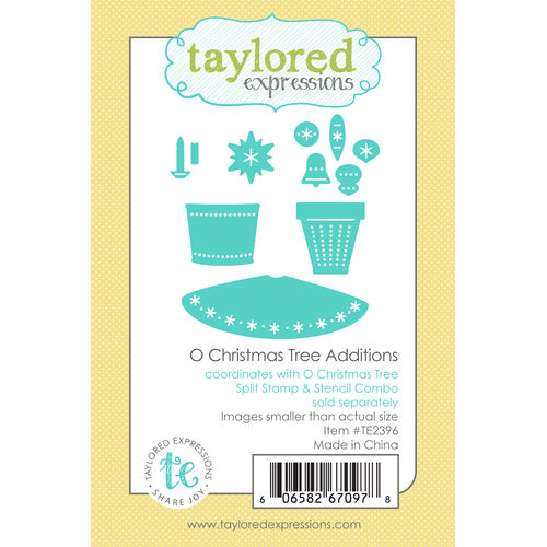 Taylored Expressions O Christmas Tree Additions Die Set