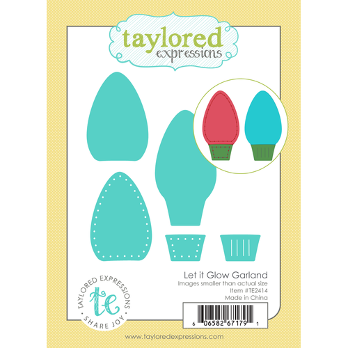 Taylored Expressions Let it Glow Garland Die Set