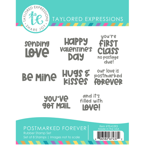 Taylored Expressions Postmarked - Forever Stamp Set