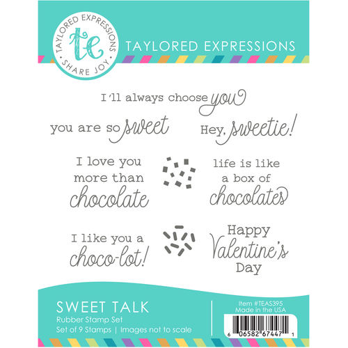 Taylored Expressions Sweet Talk Stamp Set