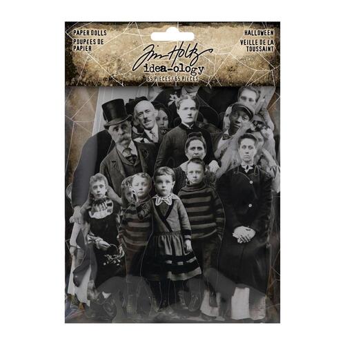Tim Holtz Idea-Ology Halloween Paper Dolls