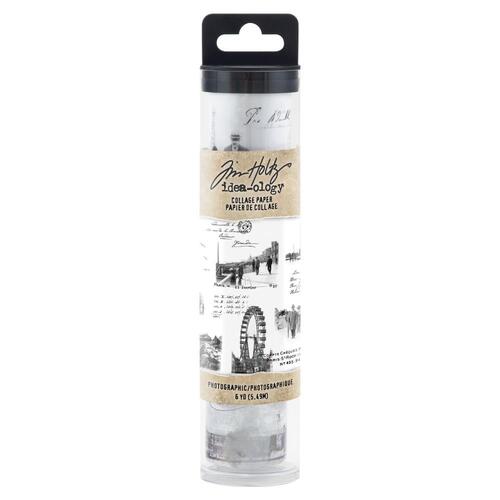 Tim Holtz Photographic Collage Paper