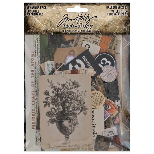 Tim Holtz Halloween 2023 Ephemera Pack