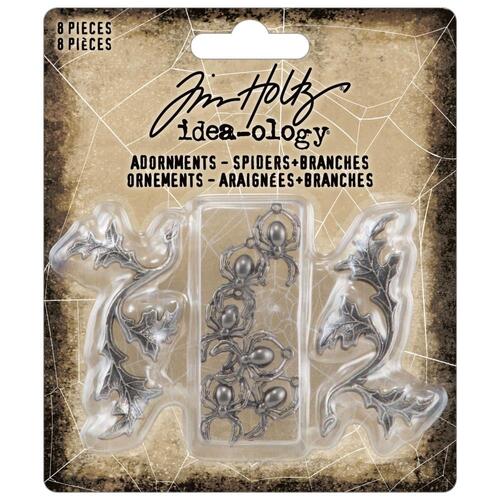 Tim Holtz Spiders & Branches Adornments