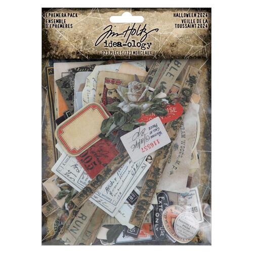 Tim Holtz Halloween 2024 Ephemera Pack