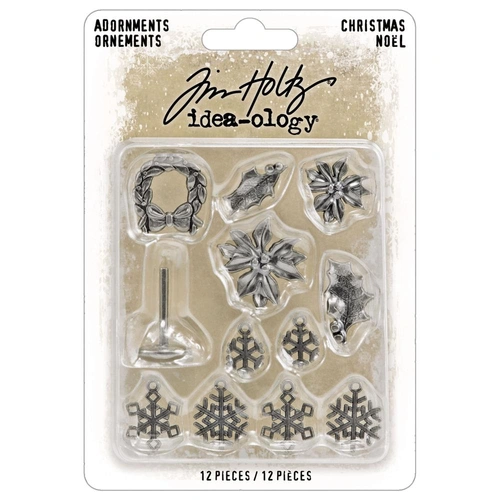 Tim Holtz Adornments - Christmas