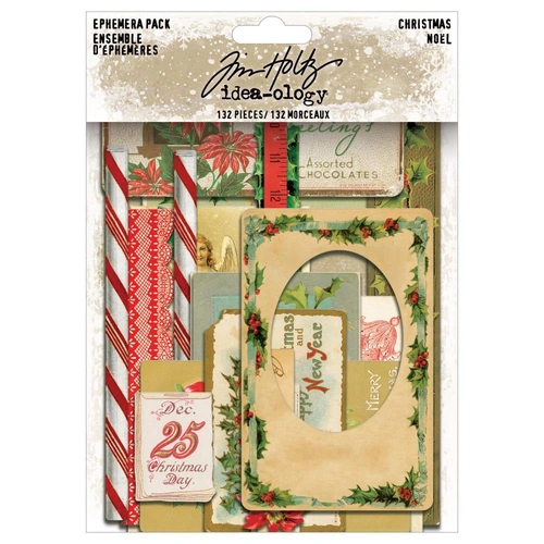 Tim Holtz Ephemera Pack - Christmas