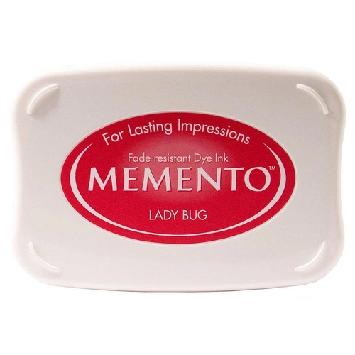 Tsukineko Memento Ink Pad - Lady Bug 