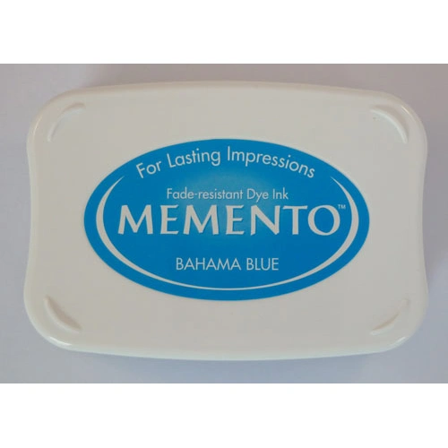 Tsukineko Memento Ink Pad - Bahama blue 