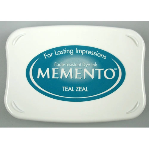 Tsukineko Memento Ink Pad - Teal Zeal 