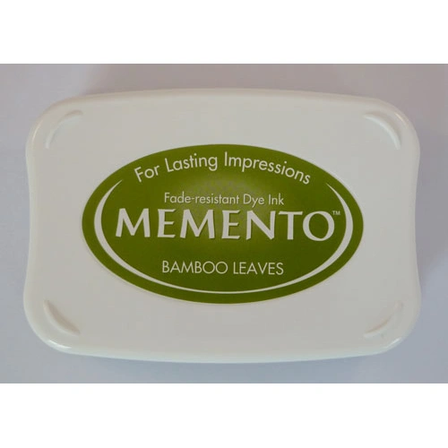 Tsukineko Memento Ink Pad - Bamboo leaves 