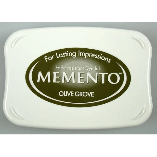 Tsukineko Memento Ink Pad - Olive grove 