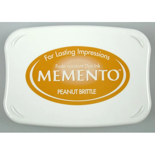 Tsukineko Memento Ink Pad - Peanut Brittle 