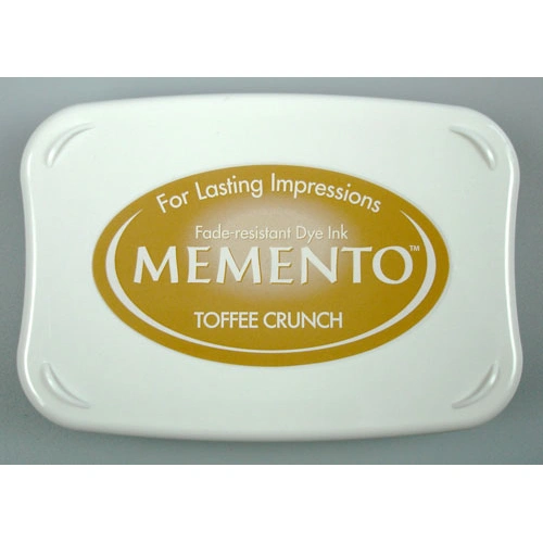 Tsukineko Memento Ink Pad - Toffee crunch 