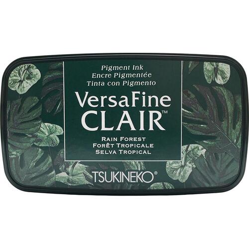 Tsukineko Versafine Clair Pigment Ink Pad - Rain Forest 