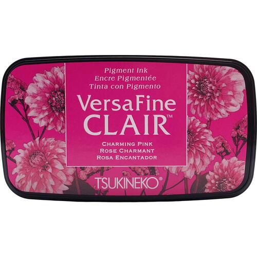 Tsukineko Versafine Clair Pigment Ink Pad - Charming Pink 