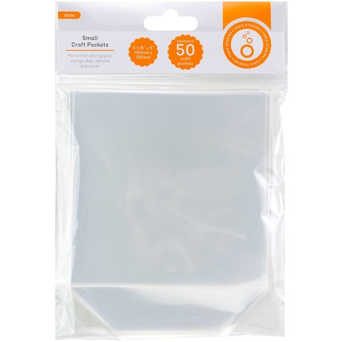 Tonic Studios Craft Pockets - Small 5.12x5.12" [50pk]