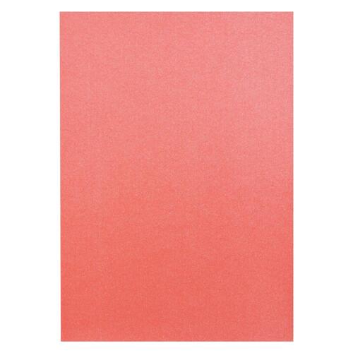 Craft Perfect Cardstock - Coral Luster Pearlescent 